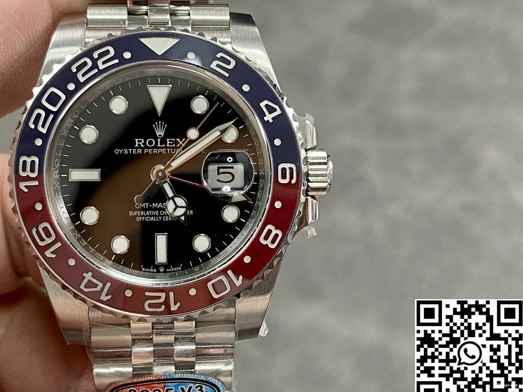 GMT Rolex Dial Clean M126710BLRO-0001 II Master Factory V3 Black 0405